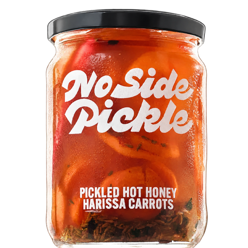 No Side Pickle Hot Honey Harissa Pickled Carrots jar